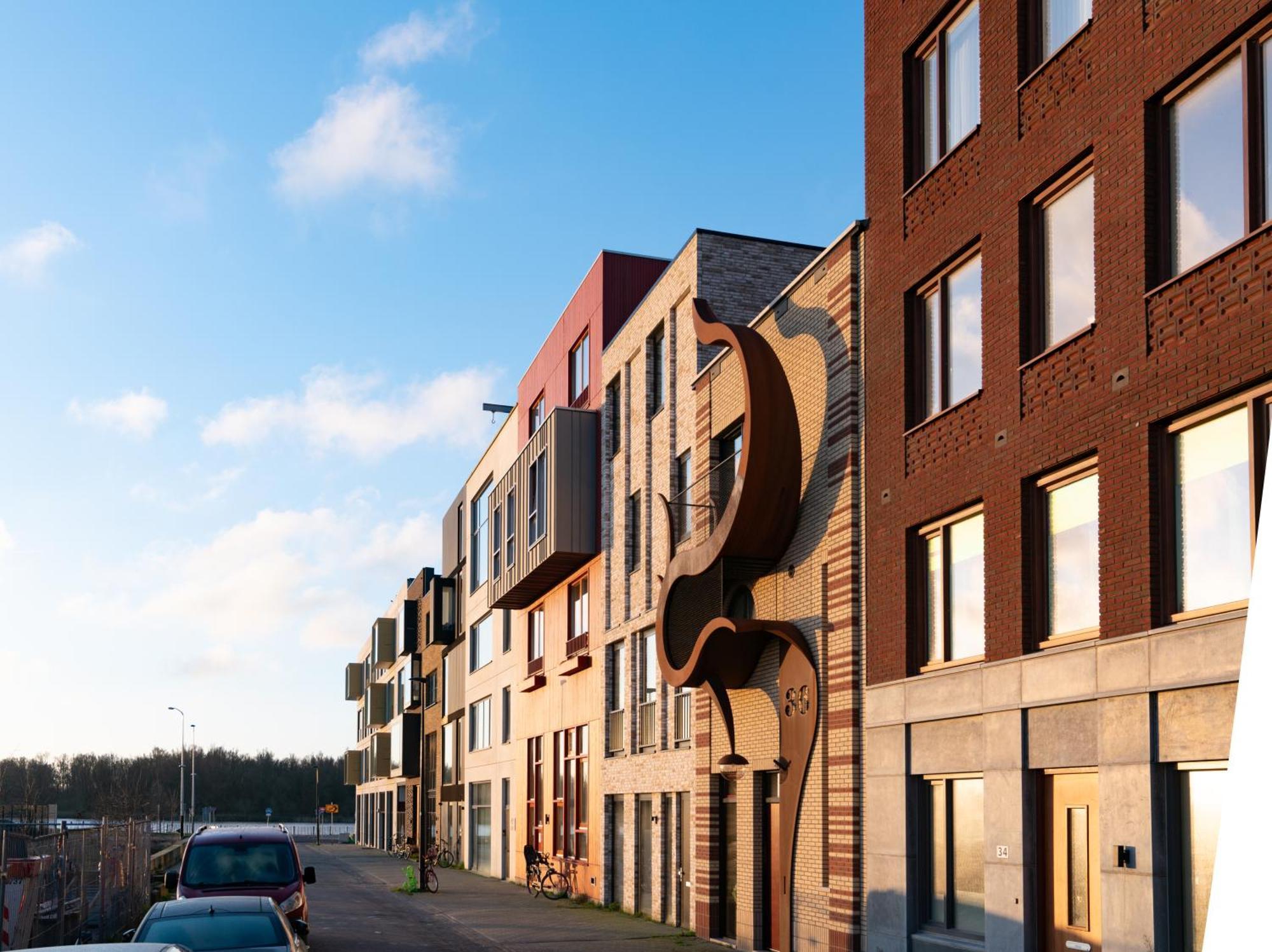Huis Met De Krul アムステルダム エクステリア 写真